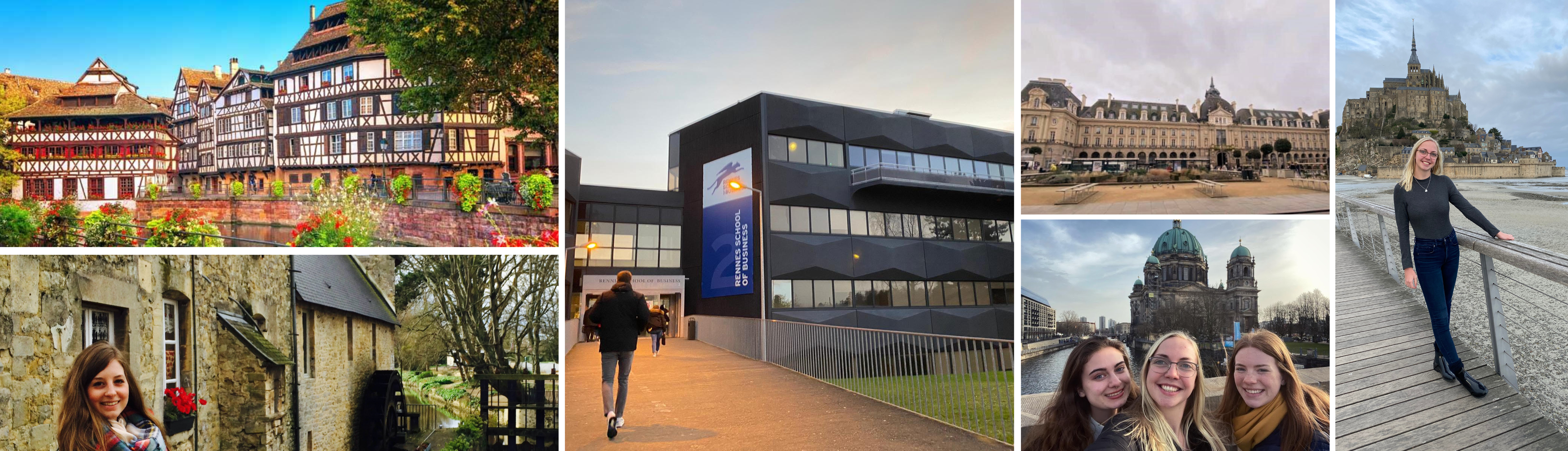 Rennes, France photo banner