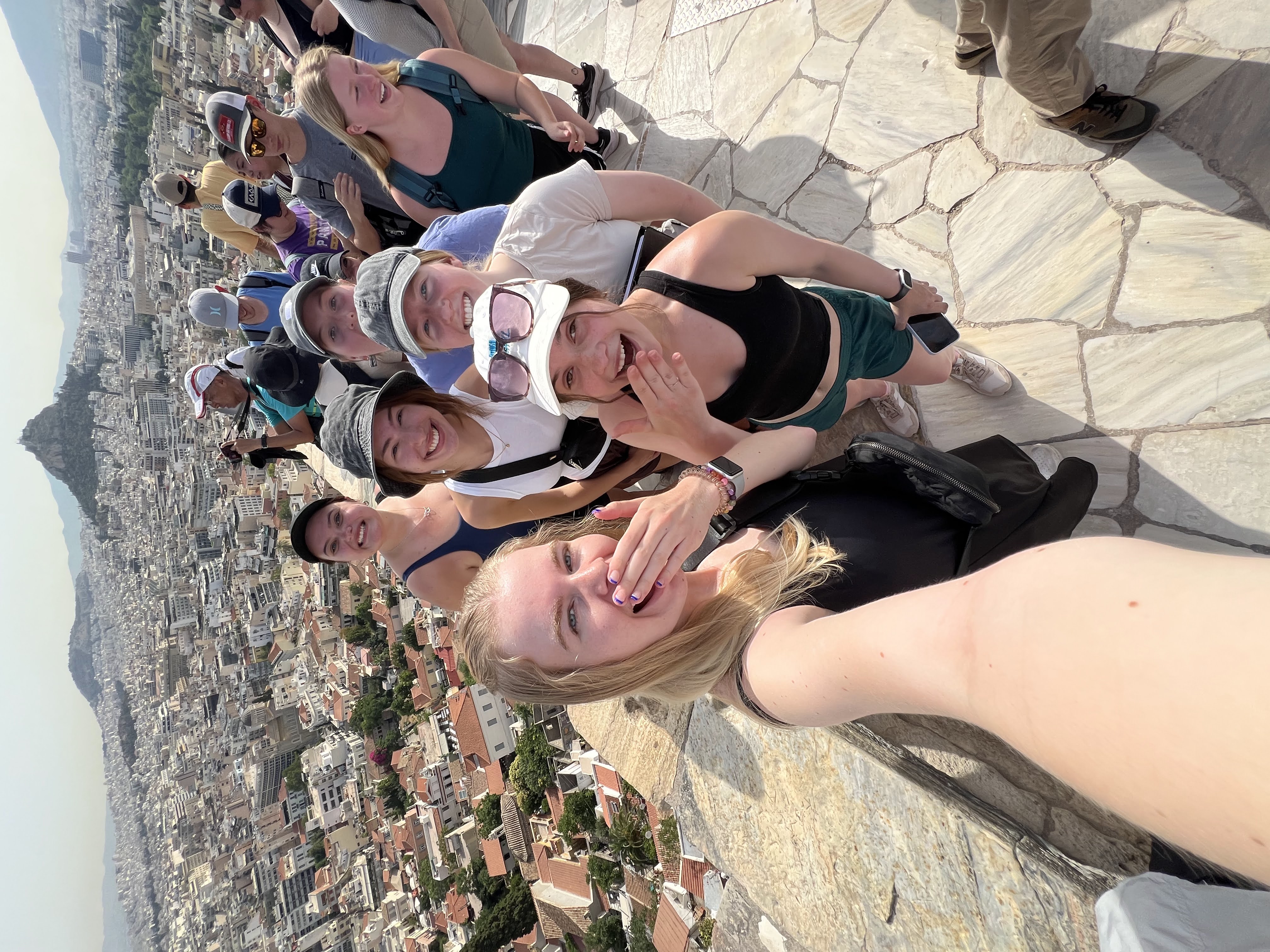 Students at Acropolis