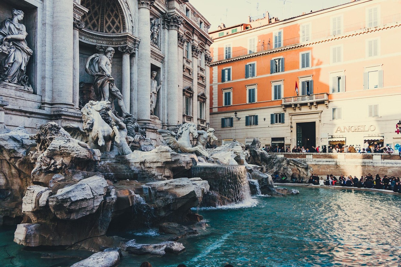 Trevi Fountain in Rome